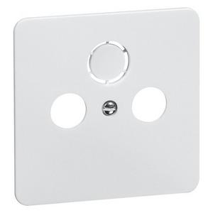 Kommunikationstechnik - Abdeckung Antennen-Steckdose reinweiß - 00142711