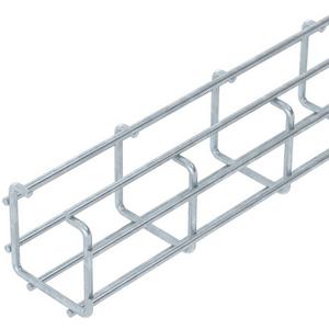 Gitterrinne - Gitterrinne C-Form Stahl tauchfeuerverzinkt 50x50 mm - 6017428