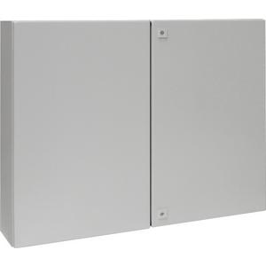 Schaltschrank (leer) - Kompakt-Schaltschrank AE lackiert RAL 7035 zweitürig mit Montageplatte - 1100500