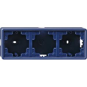 Aufputzgehäuse - Aufputz-Gehäuse 3-fach für S-Color blau - 006346