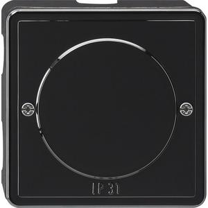 Abzweigdose für Installationskanal - Abzweigdose tropfwassergeschützt für S-Color schwarz - 007047