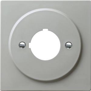 Kommunikationstechnik - Abdeckung mit Tragring Geräte mit 22,5 mm für S-Color grau - 027242