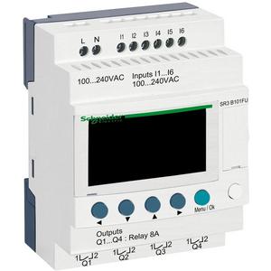 Logikmodul - SPS-Digitales Ein-/Ausgangs-Modul ZELIO LOGIC-MODUL 100-240VAC - SR3B101FU