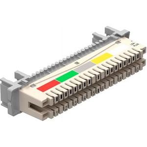 Überspannungsableiter für Informations-/MSR-Technik - Trennleiste 10 Doppeladern für LSA Plus weiß - 5084012
