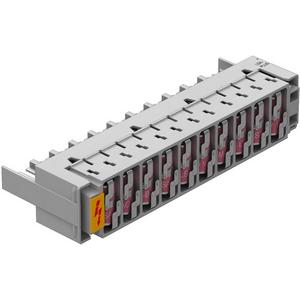Blitzstromableiter für Informations-/MSR-Technik - Basisschutzmagazin 10 Doppeladern für LSA Plus - 5084020