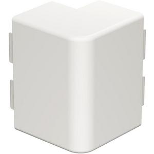 Außeneck für Leitungsführungskanal - Außeneckhaube 60x130mm PVC reinweiß RAL 9010 - 6192343