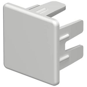Endstück für Leitungsführungskanal - Endstück 25x25mm PVC reinweiß RAL 9010 - 6193145