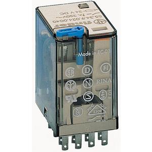 Schaltrelais - Industrierelais steckbar 4 W 7 A 24 V DC Serie 55 - 55.34.9.024.5000