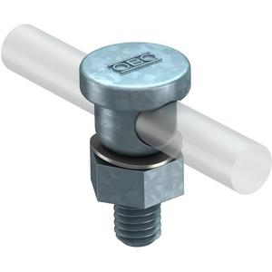 Verbinder für Blitzschutz - Verbindungsklemme für Rundleiter 8-10mm St F - 5304008