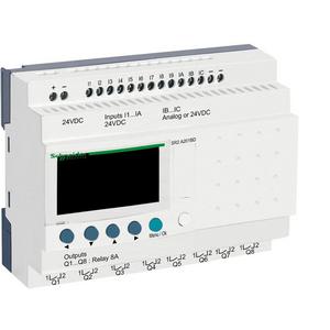 Logikmodul - SPS-Grundgerät ZELIO2 KOMPAKT 12E 8A 24VDC SR2A201BD - SR2A201BD