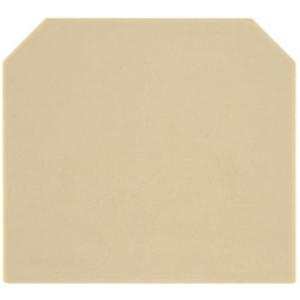 Abschluss- und Zwischenplatte für Reihenklemme - Abschluss- und Zwischenplatte 1,5 mm AP SAK4-10 - 0117960000