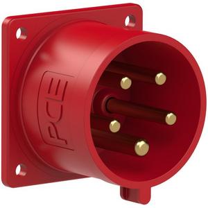 CEE-Gerätestecker - CEE-Anbaugerätestecker gerade 32A 5p 6h IP44 400V - 625-6