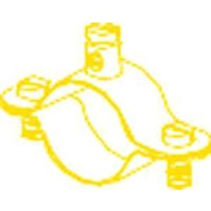 Erdungsrohrschelle - Erdungs-Rohrschelle 67 x 90 x 20 mm - K16/13/4