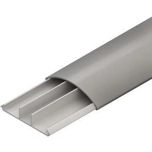 Aufboden-Leitungsführungskanal - Aufbodenkanal Kunststoff 18x75 mm steingrau - 060522