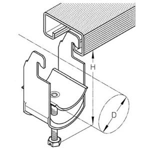 Bügelschelle - Kabelschelle 32 AC/AL - 003694
