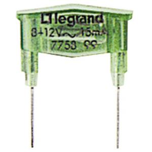 Beleuchtungseinsatz für Installationsschalterprogramme - Glimmlampe 8-12V~/ 15 mA gruen - 775899