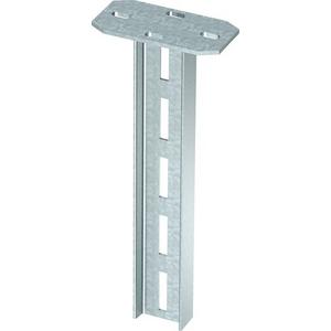 Hängestiel für Kabeltragsystem - Hängestiel mit angeschweißter Kopfplatte Stahl tauchfeuerverzinkt 80x42x700 mm - 6361137