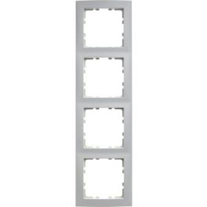 Abdeckrahmen - Abdeckrahmen 4-fach S.1 - polarweiß / glänzend - 10148989