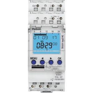 Verteilerschaltuhr digital - Digitalzeitschaltuhr Wochenprogramm - T6110330