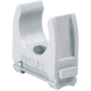 Rohrschelle - Reihenklemmschelle 25 hellgrau - TKSL25