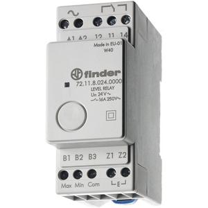 Füllstand-/Niveauüberwachungsgerät - Niveauwächter leitfähige Flüssigkeiten 1 We 16A Empfindlichkeit fest für 230VAC - 72.11.8.240.0000