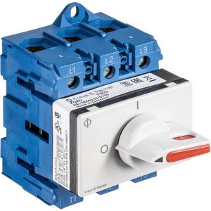 Lasttrennschalter - Hauptschalter 3-polig 45mm-Schnappschienenbefestigung - 70012785