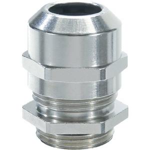 Kabelverschraubung - Kabelverschraubung M12x1,5 Messing vernickelt mit kurzem Anschlussgewinde - 10065000