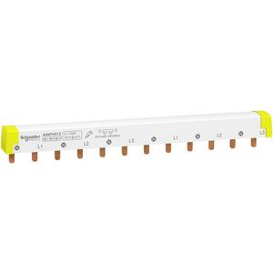 Phasenschiene - Phasenschiene Steg ablängbar 3p+N 12 TE 100A - A9XPH512
