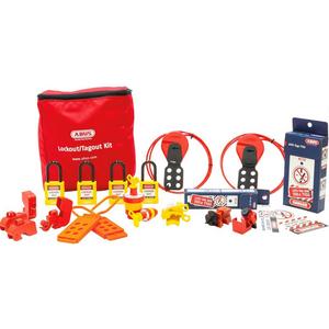 Vorhängeschloss - LOCKOUT/TAGOUT LOTO-SET elektrisch groß - LOTO-SET GROSS
