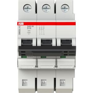 Leitungsschutzschalter - LS-Schutzschalter 3-polig 10kA D-Char 16A 3TE - 2CCS573001R0161