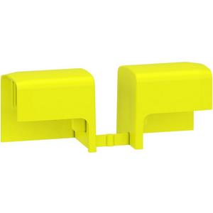Zubehör für Niederspannungs-Schalttechnik - Acti9 Seitendeckel GELB für Kammschiene 1P + N (Set of 12) - A9X21094