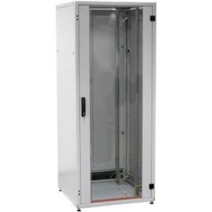 Netzwerk-/Serverschrank - 19 Zoll Netzwerkschrank PRO 42HE 800x800mm RAL7035 Front-/Rücktür/Glas/Stahl - PRO-4288GR.G1SV