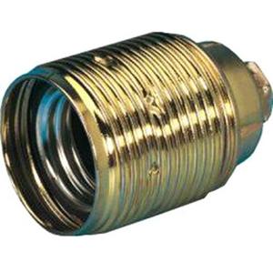 Lampenfassung - Fassung Metall E27 VM 1/8+Ring - V610214R
