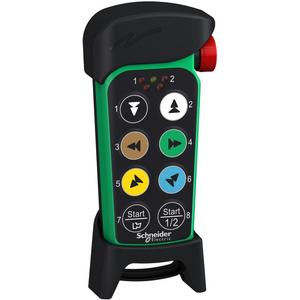 Zubehör für Befehlsgeräte - Sender eXLhoist Compact inkl. Batterieadapter 3x AAA - ZART8LS