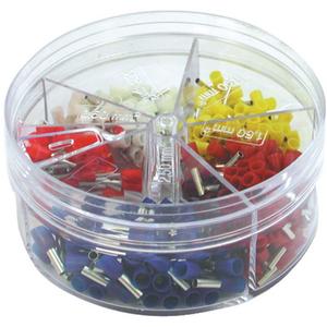 Sortimentskasten für Anschluss- und Verbindungstechnik - Aderendhülsen in Streudose Farbserie II - 270852