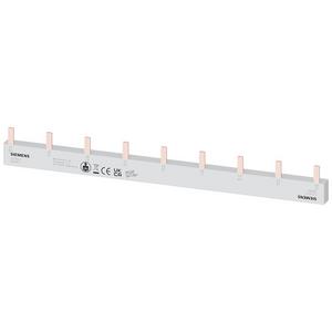 Sammelschiene - Stiftsammelschiene, 10mm2 Anschluss: 3x (3x (1x Phase+HS/FS) berührungssicher - 5ST3620