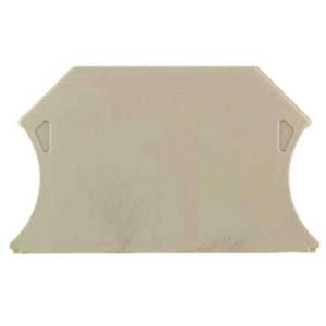 Abschluss- und Zwischenplatte für Reihenklemme - Abschluss- und Zwischenplatte WAP 2.5-10 - 1050000000