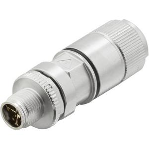 Rundsteckverbinder (Industriesteckverbinder) - Rundsteckverbinder (feldkonfektionierbar) M12 8-polig - 2007500000