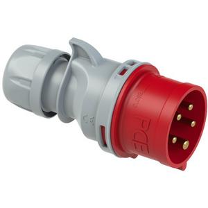 CEE-Stecker - Turbo Twist Stecker 32A 5p 6h IP44 - 025-6TT