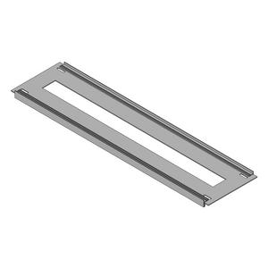 Abdeckung für Verteilerfeld - Schlitzblende Breite C Kunststoff B690xH175mm - BCS175i