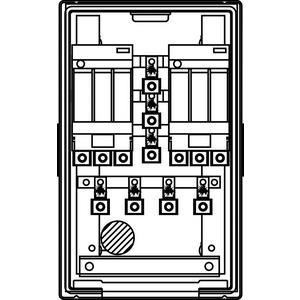 Kabelverteilerschrank - Unterputz Kunststoff Kabelverteilerschrank KVS - 3777.1