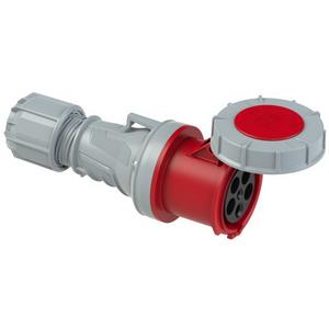CEE-Kupplung - CEE-Kupplungssteckdose 63A 5p 6h IP67 400V Power Twist - 235-6