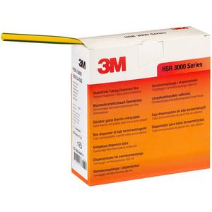Schrumpfschlauch - Warmschrumpfschl. dünnwandig o. Schmelzkleber 9/3mm 3:1 grün-gelb Box - 7000099177