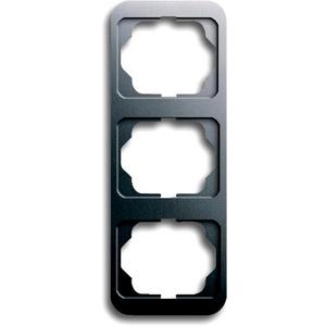 Abdeckrahmen - Abdeckrahmen alpha 3-fach senkrecht Platin matt - 2CKA001754A1678