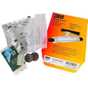 Verbindungs-/Übergangsmuffe - 3M Scotchcast 92-NBA 0 Gießharz-Verbindungsgarnitur 0,6/1 kV 4x1,5-10/5x1,5-6 - 7000092599