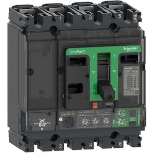 Leistungsschalter für Trafo-, Generator- und Anlagenschutz - Kompaktleistungsschalter ComPacT NSX250F mit Micrologic 4.2 90-250A, 4P4D 36kA - C25F44V250