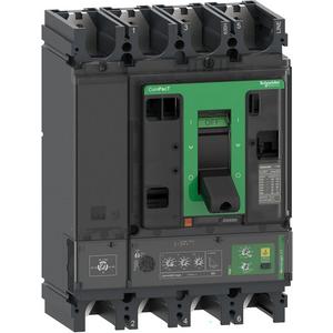 Leistungsschalter für Trafo-, Generator- und Anlagenschutz - Kompaktleistungsschalter ComPacT NSX400F mit Micrologic 4.3 160-400A, 4P4D 36kA - C40F44V400