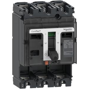 Leistungsschalter für Trafo-, Generator- und Anlagenschutz - Kompaktleistungsschalter Grundschalter ComPacT NSX250F DC 250 A 3P 36kA/750 VDC - C25F3D
