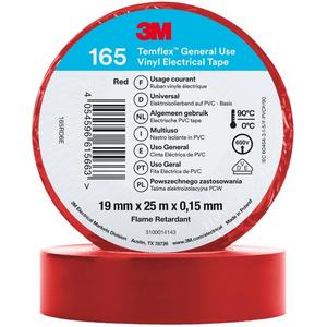 Isolier- und Klebeband - Elektro-Isolierband 19 mm x 20 m Rot - 7100184807