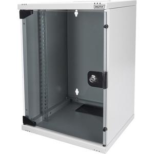 Netzwerkgehäuse - 254 mm (10 Zoll) Wandgehäuse 9HE Grau - DN-10-09U
